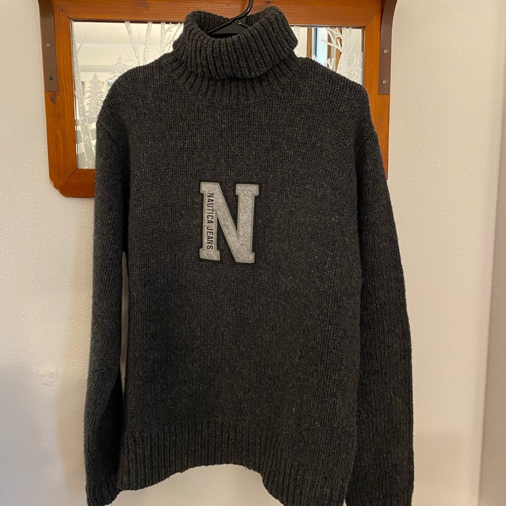 Vintage Wool Nautical Sweater